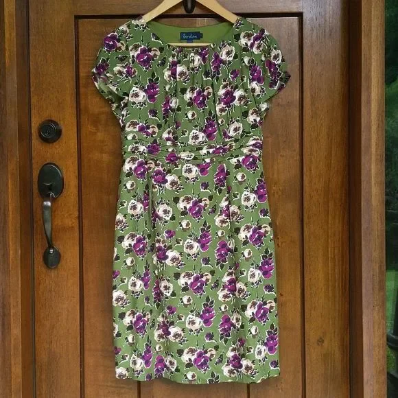BODEN FLORAL DRESS, UK14R US 10R - Picture 1 of 14